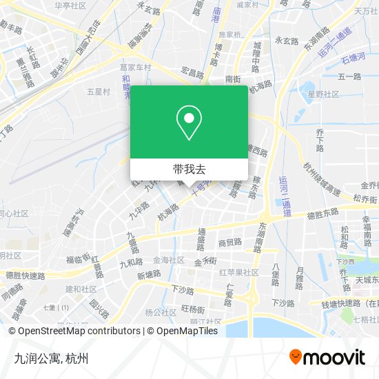 九润公寓地图