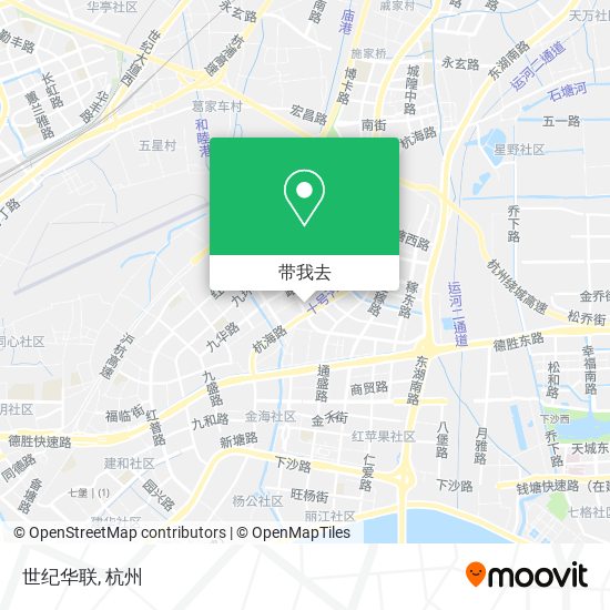 世纪华联地图