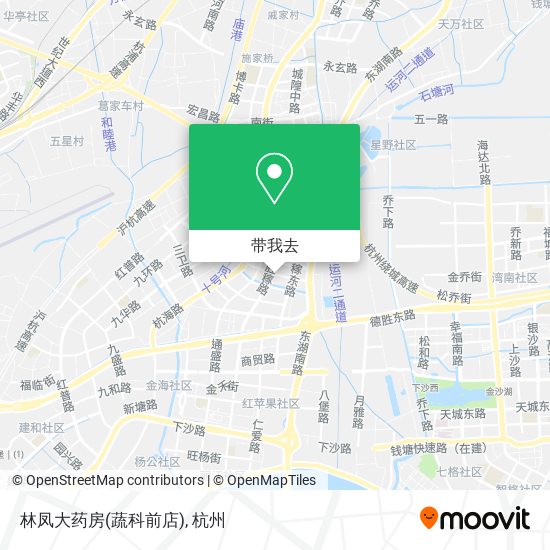 林凤大药房(蔬科前店)地图