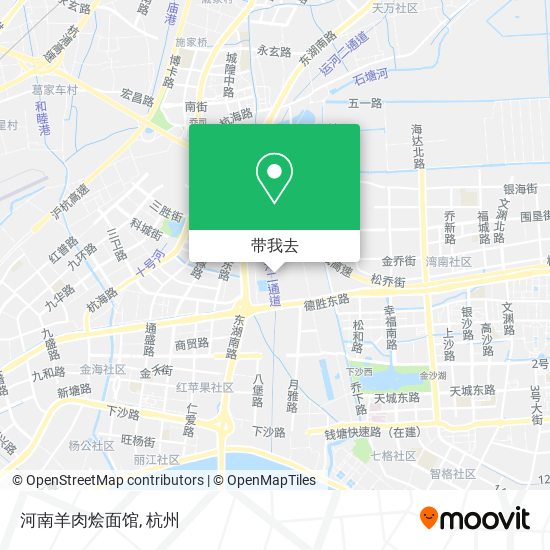 河南羊肉烩面馆地图