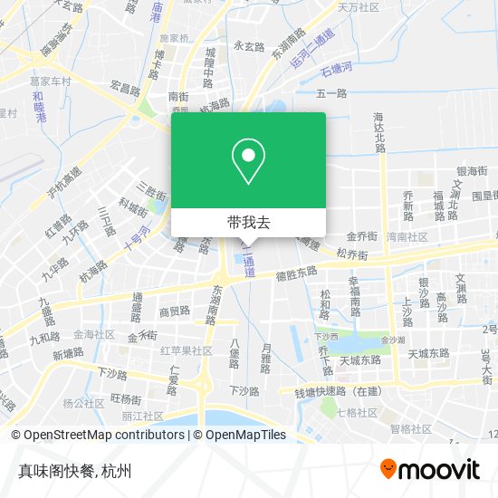 真味阁快餐地图