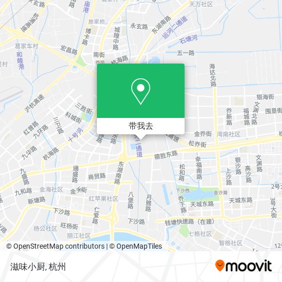 滋味小厨地图