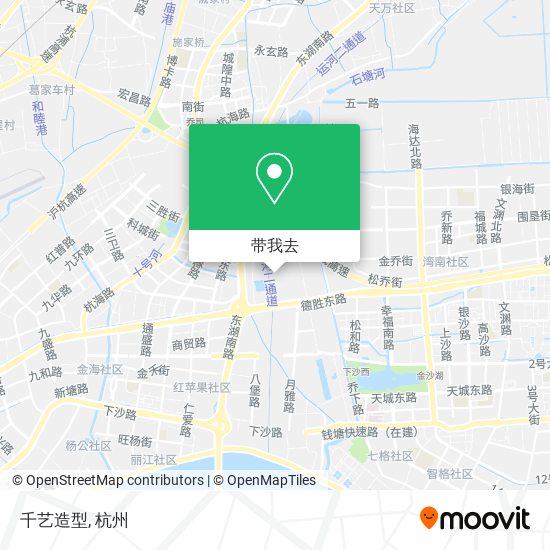 千艺造型地图