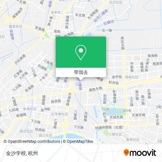 金沙学校地图