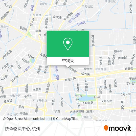 快鱼物流中心地图