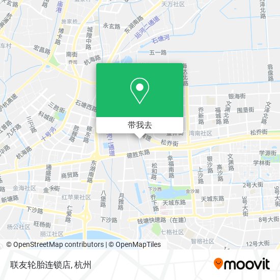 联友轮胎连锁店地图