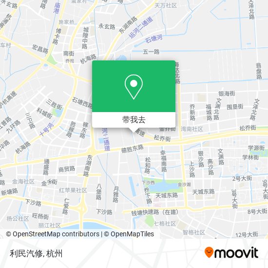 利民汽修地图