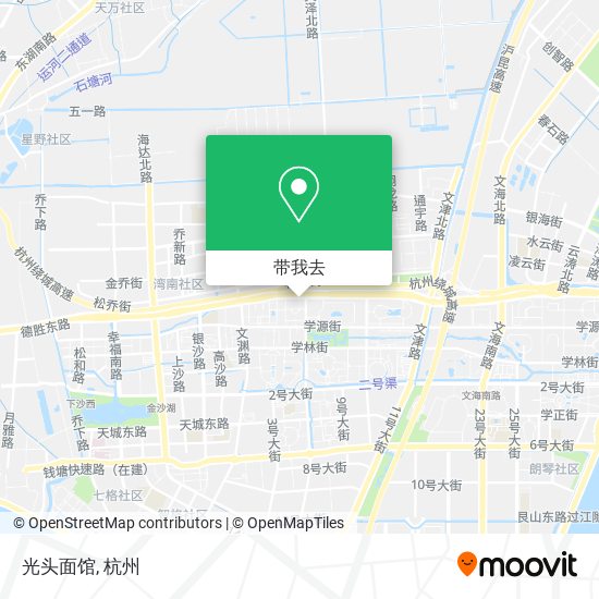 光头面馆地图
