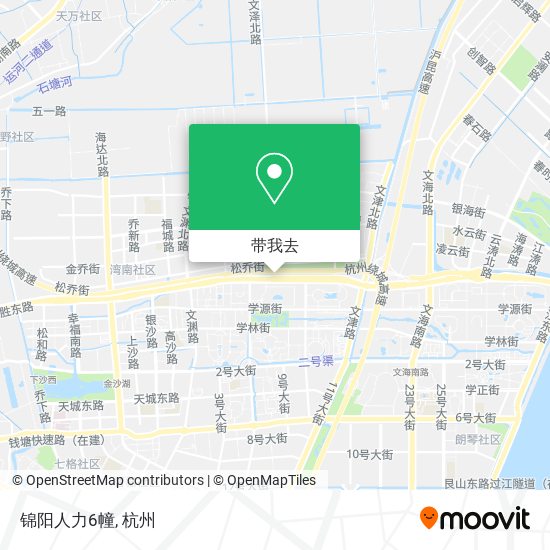 锦阳人力6幢地图
