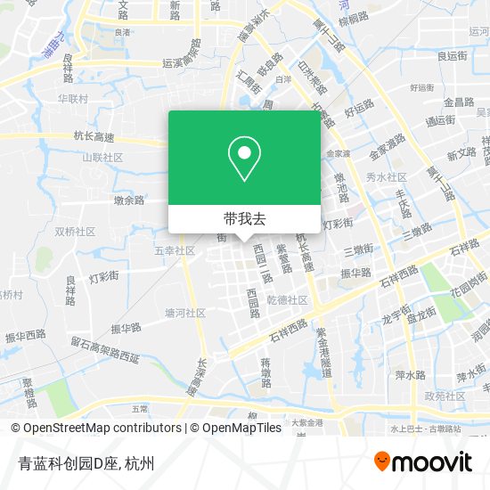 青蓝科创园D座地图