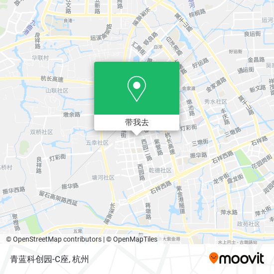 青蓝科创园-C座地图