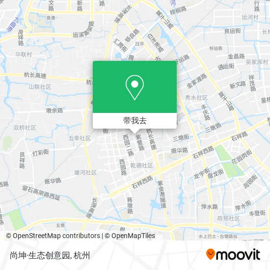 尚坤·生态创意园地图