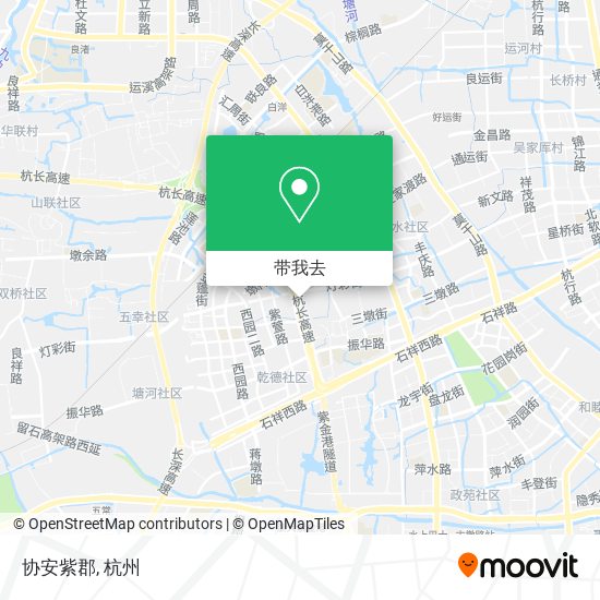 协安紫郡地图