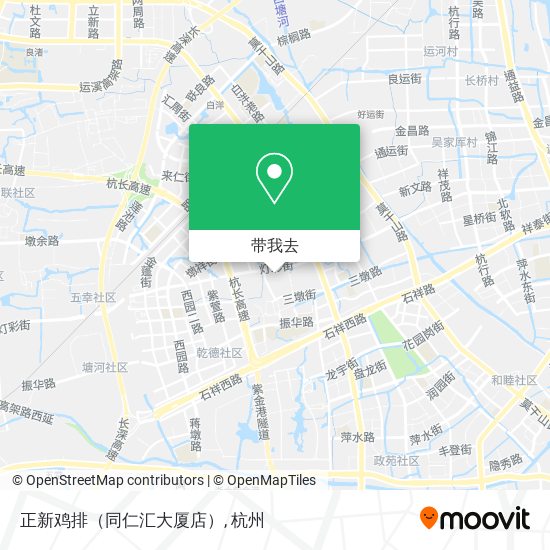 正新鸡排（同仁汇大厦店）地图