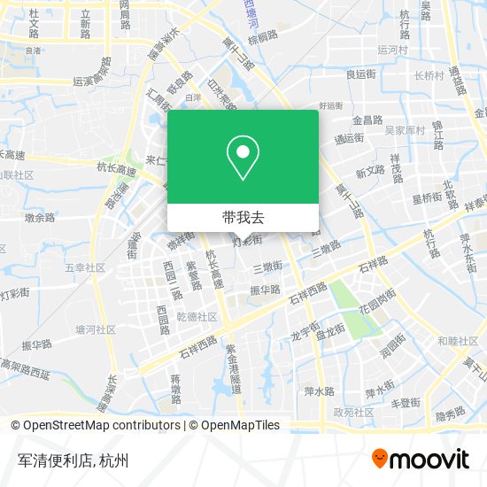 军清便利店地图
