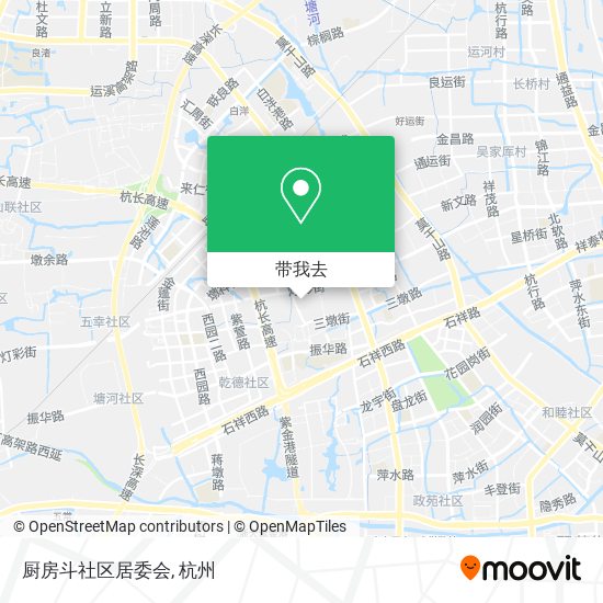 厨房斗社区居委会地图