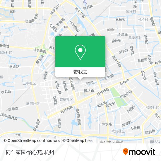 同仁家园-怡心苑地图