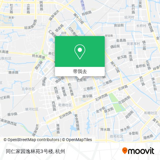 同仁家园逸林苑3号楼地图