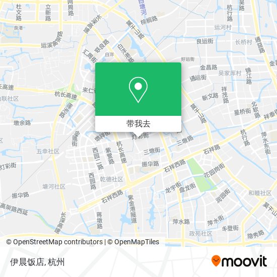 伊晨饭店地图