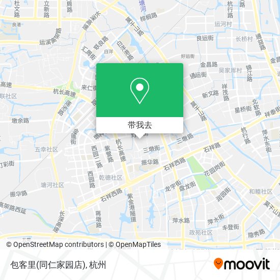 包客里(同仁家园店)地图