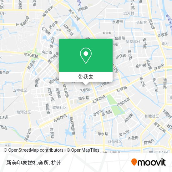 新美印象婚礼会所地图