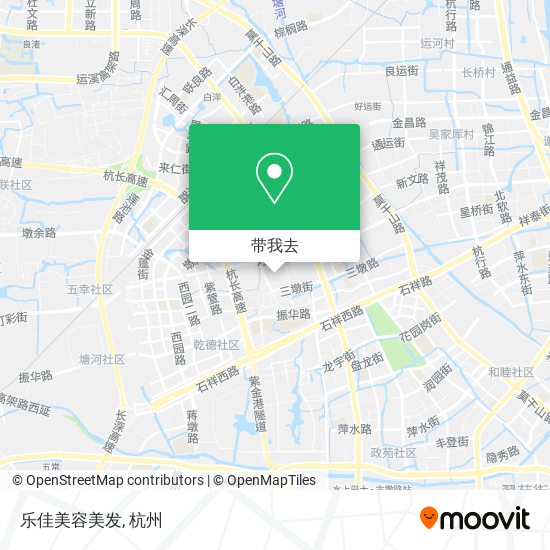 乐佳美容美发地图