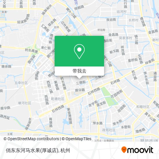 俏东东河马水果(厚诚店)地图