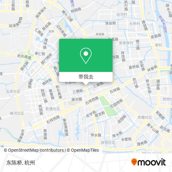 东陈桥地图