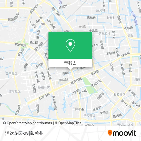 润达花园-29幢地图