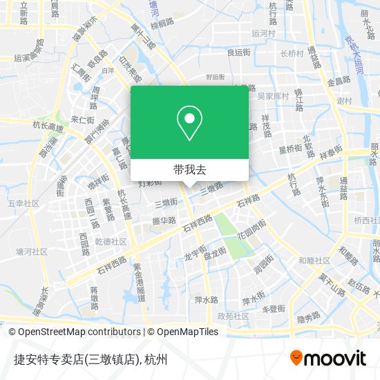 捷安特专卖店(三墩镇店)地图