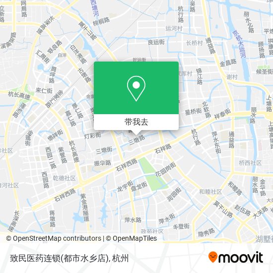 致民医药连锁(都市水乡店)地图