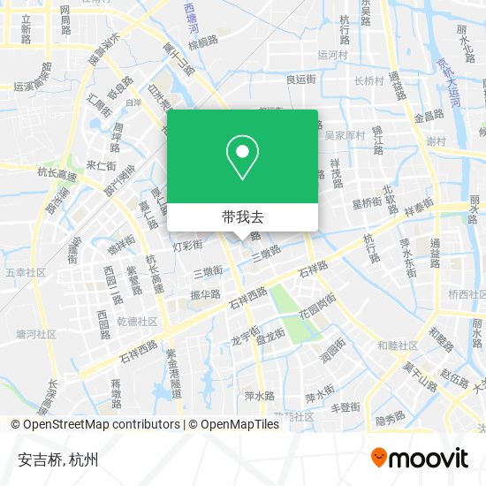 安吉桥地图
