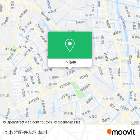 红杉雅园-停车场地图