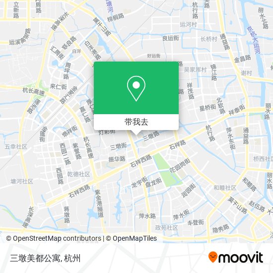 三墩美都公寓地图