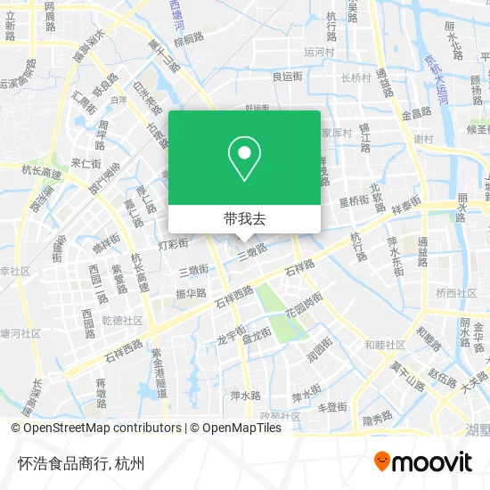 怀浩食品商行地图