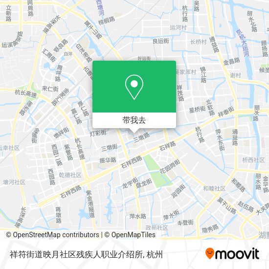 祥符街道映月社区残疾人职业介绍所地图