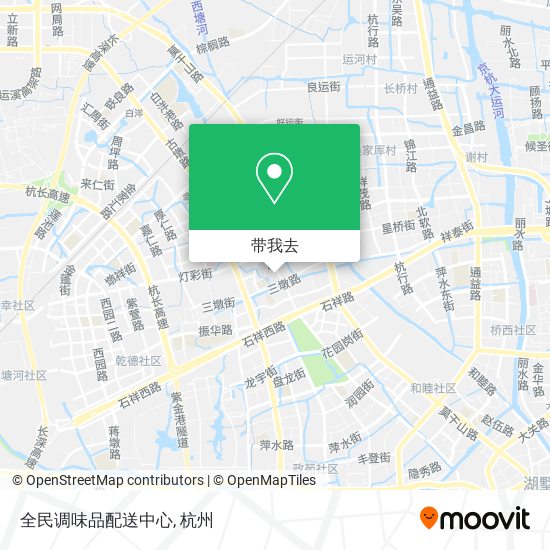 全民调味品配送中心地图