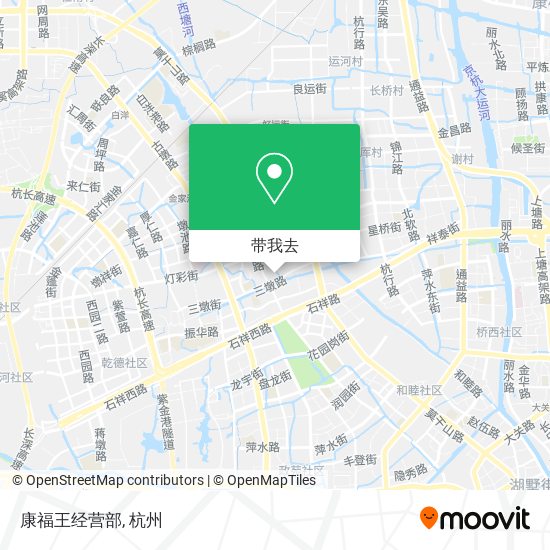 康福王经营部地图