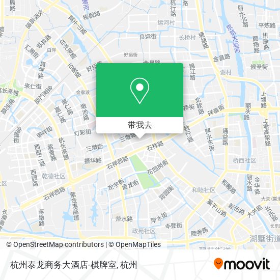 杭州泰龙商务大酒店-棋牌室地图