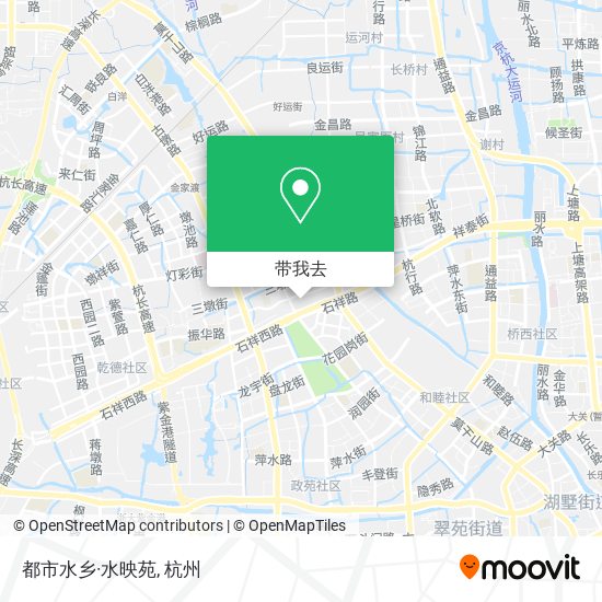 都市水乡·水映苑地图