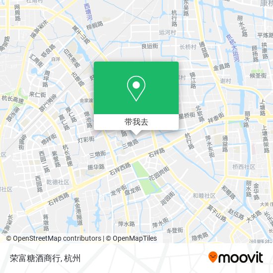 荣富糖酒商行地图