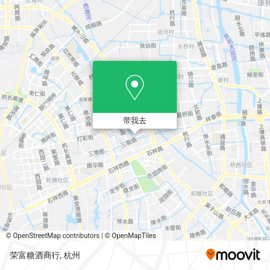 荣富糖酒商行地图