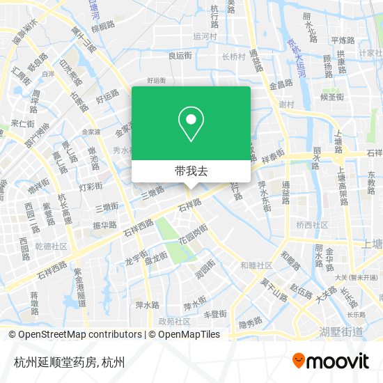 杭州延顺堂药房地图
