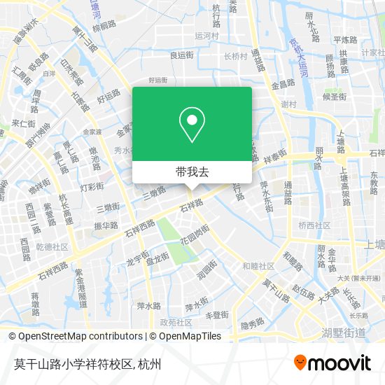莫干山路小学祥符校区地图
