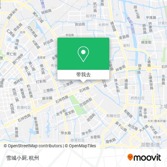 雪城小厨地图