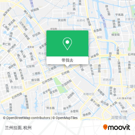 兰州拉面地图