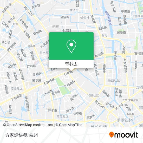 方家塘快餐地图