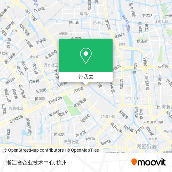 浙江省企业技术中心地图