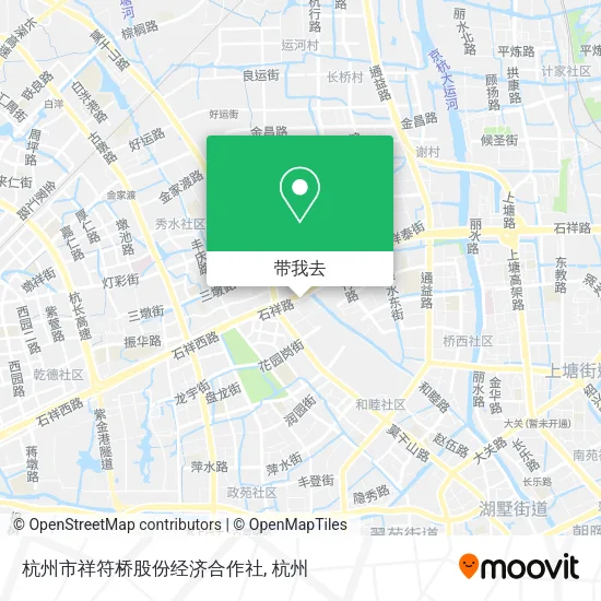 杭州市祥符桥股份经济合作社地图