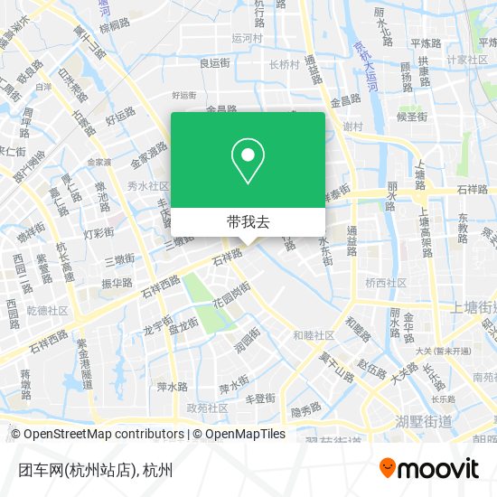 团车网(杭州站店)地图